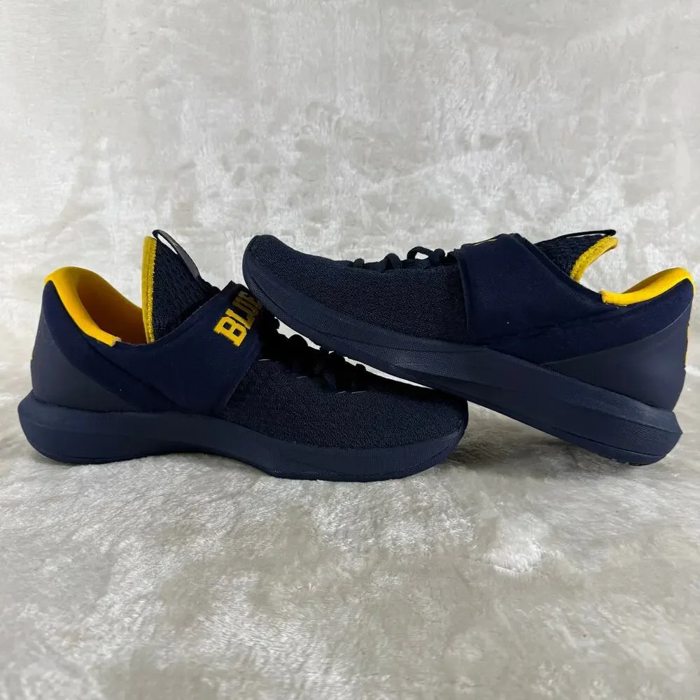 Nike Air Jordan Trainer 3 Michigan Sneakers Men's Size 9 Go Blue Athletic Shoes